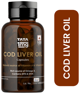 Tata 1mg Cod liver Oil Capsule
