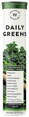 Wellbeing Nutrition Daily Greens Effervescent Tablet (15 Each)