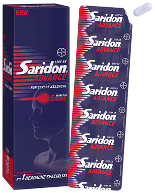 Saridon Advance Severe Headache Relief Tablet